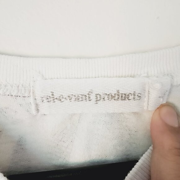 Relevant Products All Over Print Breakfast Theme Long Sleeve Tee L Cotton VTG90' - Picture 2 of 16